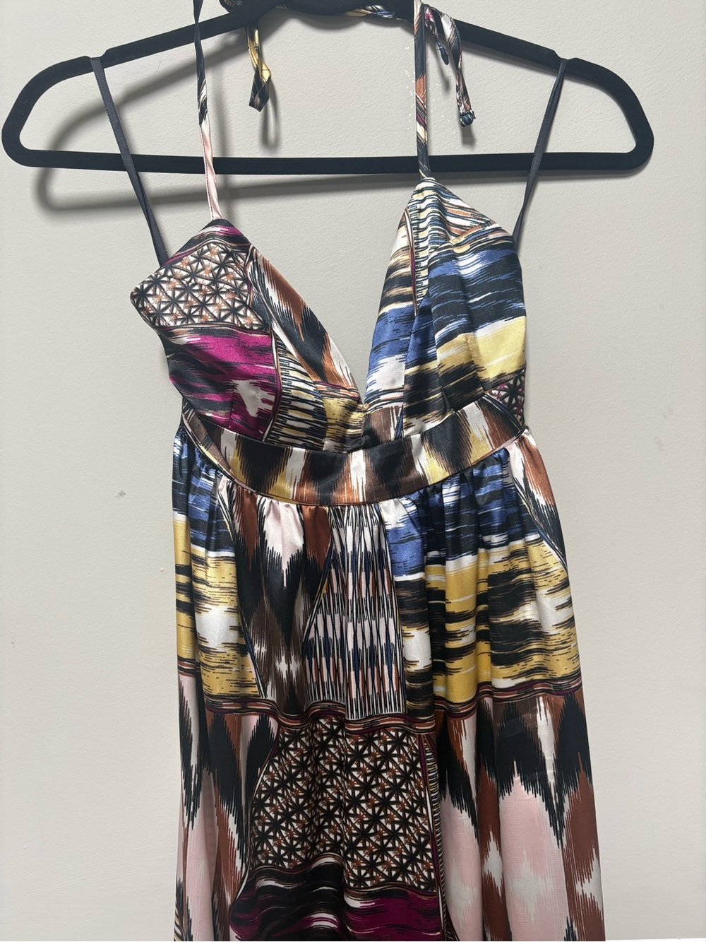 Multi color midi dress